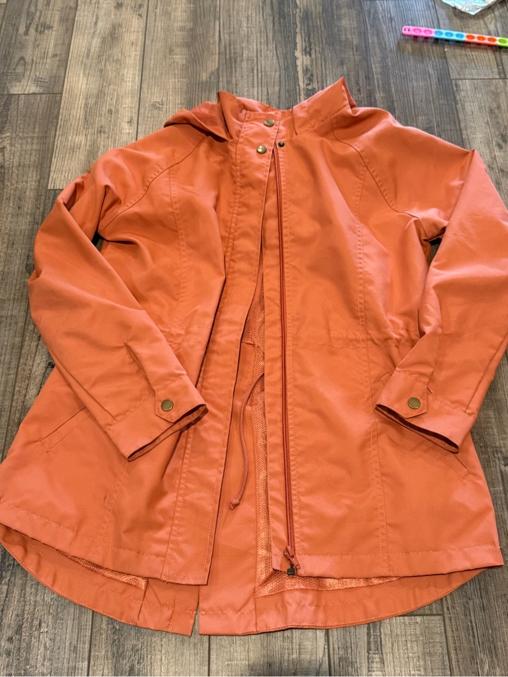 Women’s Orange O’Neill Abigail Hooded Jacket size small